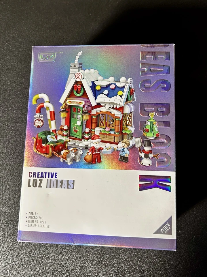 LOZ Ideas Mini Juego de Ladrillos - Santa’s Visit - 788 Piezas - Navidad - Abierto Foto 1 de 3
