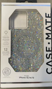 Case-Mate Custodia per iPhone 15/14/13 Twinkle Disco con MagSafe "Nuova" - Foto 1 di 1