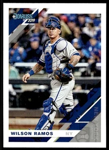 2019 Donruss Wilson Ramos New York Mets #158 - Picture 1 of 2