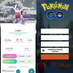 Pok&eacute;mon Go | Shiny Shadow Lugia Special Background ✨ Go Tour 2026 ✨ Mini PTC