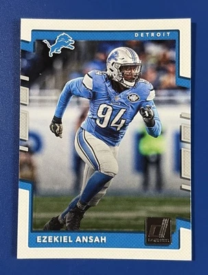 2017 Donruss Football Ezekiel Ansah Detroit Lions #265 - Imagem 1 de 2