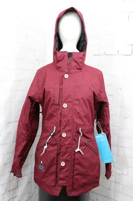 Neff Mara Snowboard Jacket, Women's Medium, Port / Maroon New - Image 1 of 4