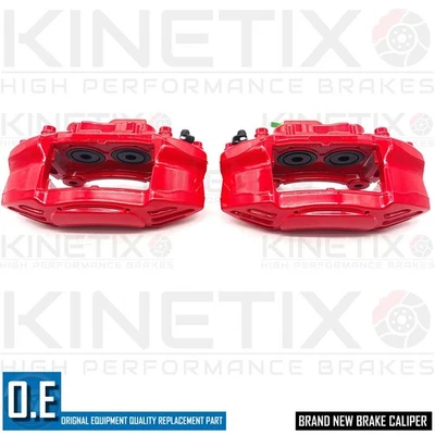 PAIR FRONT FOR JCW FITS BREMBO CALIPERS FOR MINI R55 R56 R57 R59 17" - Image 1 of 4