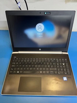 HP ProBook 450 G5 i5-8TH GEN 8GB RAM NO SSD FAULTY KEYB SPARES M24 - Image 1 of 4