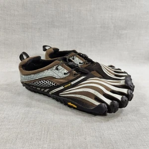 Vibram Fivefingers Spyridon W4125 Womens Water Shoes Size 9-9.5 Brown Blue - Picture 1 of 12