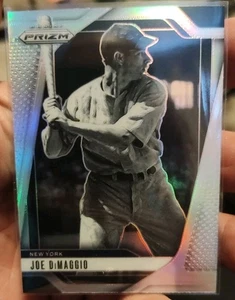 Joe DiMaggio RARE WHITE SPARKLE REFRACTOR PRIZM INVESTMENT CARD SSP MVP ROY MINT - Picture 1 of 4