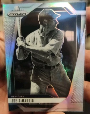 Joe DiMaggio RARE WHITE SPARKLE REFRACTOR PRIZM INVESTMENT CARD SSP MVP ROY MINT - Image 1 of 4