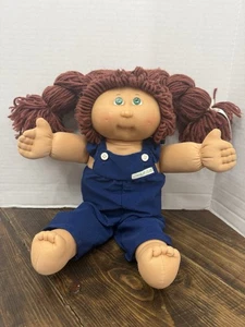 Cabbage Patch Kids Limited Edition 25th Anniversary Doll Green Eyes Blue Overall - Picture 1 of 10