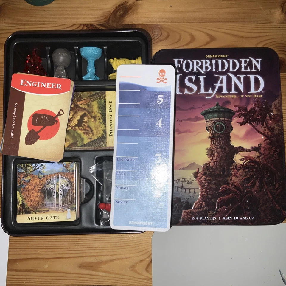 Gamewright Forbidden Island Board Game - Complete Game Night Fun - Image 1 of 1