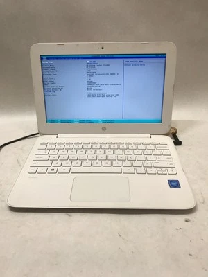 HP Stream 11-y012nr 11" Laptop Intel Celeron 4GB RAM 32GB eMMC NO OS Bad Batt DW - Image 1 of 4