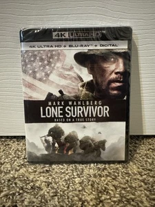 Lone Survivor 4K UHD & Blu-ray & Digital Code Brand New Sealed Mark Wahlberg - Picture 1 of 3