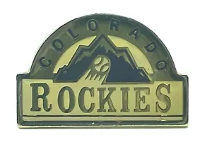Colorado Rockies 1991 Gold Logo MLB Baseball Peter David Sammlerstück Pin - Bild 1 von 3