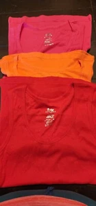 womens ribbed tank top large Nwt Set Of Three - Picture 1 of 4