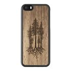 Pines Woodland - Wooden Iphone Magsafe Case 15 Pro Max, 14 Plus, 13 Pro, 12 Mini