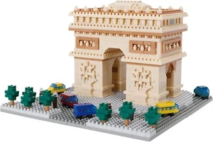 Kawada Nanoblock Etoile Arc de Triomphe 1560 Pieces NBM-045 Shipping from Japan - Picture 1 of 7