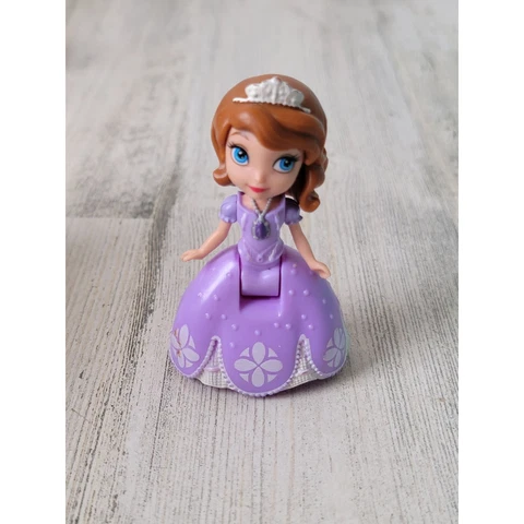 Princess Sofia jointed poseable purple dress toy figure Royal Cover