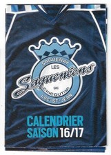 2016-17 Chicoutimi Sagueneens QMJHL - LHJMQ Hockey Schedule !!! Many Sponsors