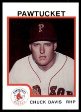 1987 ProCards Minor League Chuck Davis (B) Pawtucket Red Sox #74