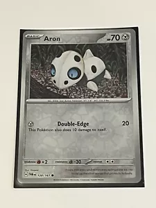 Pokemon Twilight Masquerade Aron 120/167 Common Parallel - Picture 1 of 1