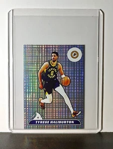 Tyrese Haliburton Rookie 2024-25 Panini NBA #202 Foil Sticker Indiana Pacers - Picture 1 of 2