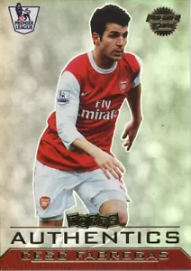 TOPPS AUTHENTICS 2010-11 CESC FABREGAS ARSENAL NEW STRAIGHT FROM PACK Nr MINT - Picture 1 of 1