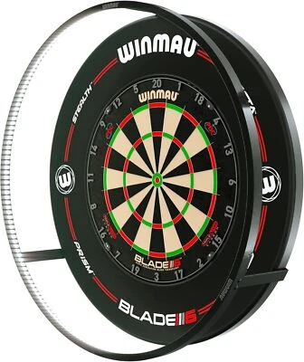 Winmau Set Plasma + Dartboard Blade 6 Triple Core Carbon + Catchring PDC - Bild 1 von 4