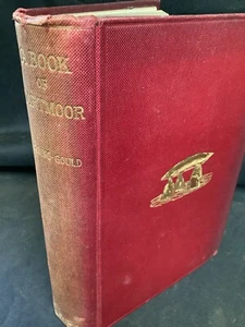* Good 1st Edition 1900 A Book Of Dartmoor By Baring-Gould HB - Imagen 1 de 14