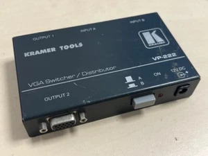 Kramer VP-222 VGA Switcher Distributor Splitter Box Video Display - Picture 1 of 8
