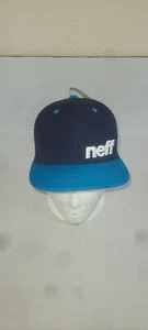 Sombrero Neff Juvenil Ajustable Snapback Nuevo sin Etiquetas Azul - Imagen 1 de 5