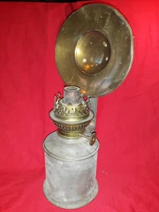 Lampe a Pétrole ou a alcool a réflecteur en Métal Bobeche N°731/52 - Foto 1 di 9
