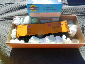 ATHEARN🎅#5029 FRIGORIFERO AMERICANO TRANSITO🎅GIALLO 40' ACCIAIO REEFER #36084🎅 - Foto 1 di 2