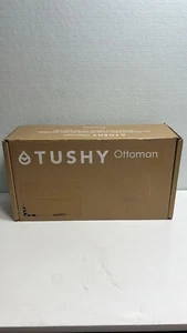 TUSHY Ottomane Original Bambus 9" hoch Toilettenhocker weiß/bambus - Bild 1 von 6