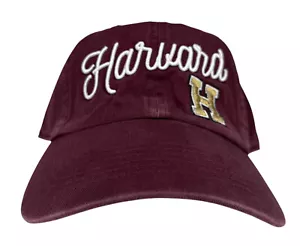 '47 Harvard Crimson Millie Limpieza Granate Papá Sombrero, Correa Ajustable Sombrero Nuevo - Imagen 1 de 11