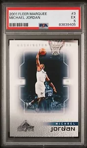 Fleer Marquee 3 2001 Michael Jordan - clasificación PSA - Imagen 1 de 2
