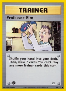 Professor Elm (96/111) [Neo Genesis 1st Edition] - Picture 1 of 6