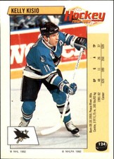 1992-93 (SHARKS) Panini Stickers #124 Kelly Kisio