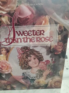 Sweeter Than The Rose Needlepoint A Leisure Arts Publication Very Nice Condition - Picture 1 of 15