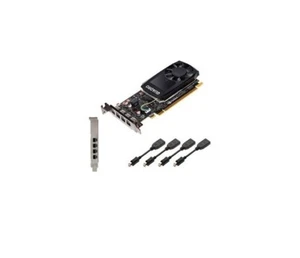 4GB Dell nVIDIA Quadro P1000 128bit MDP 1.4 PCI EX 3.0 x16 Graphics Card 1DX71 - Picture 1 of 1