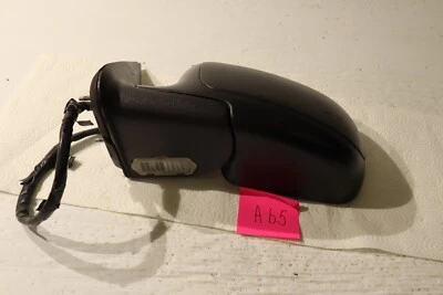 03 04 05 06 Chevrolet Avalanche Driver Left Black Power Mirror 17WIRE A65 - Image 1 of 4