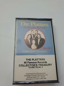 THE PLATTERS: 40 Famous Records - #No. 2 Cassette Tape - Picture 1 of 3