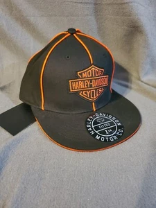 Gorra ajustada Harley Davidson motocicletas talla 7 1/4 nueva - Imagen 1 de 6