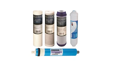5 RO Replacement Water Filters Reverse Osmosis Cartridges w/ 50 GPD Membrane - Image 1 of 3