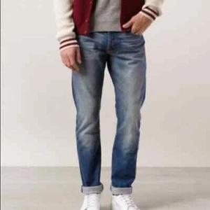 Baldwin The Henley Classic Slim Whisker Jeans 28 NWT Pockets Distressed Cotton - Picture 1 of 8