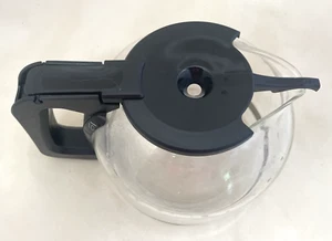 Cafetera Bunn 10 tazas jarra de vidrio de repuesto negra sin mango de tapa de goteo - Imagen 1 de 11