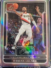 2022-23 Panini One and One Damian Lillard Base Encased #94/99 Trail Blazers
