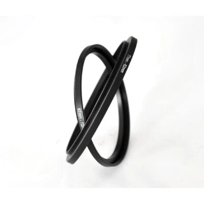 67mm to 72mm 77mm to 82mm Metal Step Up Ring Adapter for Camera Lens - Image 1 of 4
