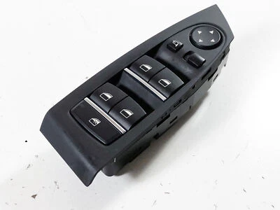 Interruptor de ventana maestra del conductor delantero izquierdo BMW 535i 550i GT F07 10-17 OEM 12 13 14 Foto 1 de 4