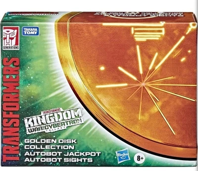 Transformers - Kingdom/Golden Disk - JACKPOT & SIGHTS - new/sealed - Image 1 of 2