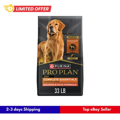 Purina Pro Plan Adult Shredded Blend Salmon & Rice Formula Dry Dog Food, 33-lb - Image 1 of 4