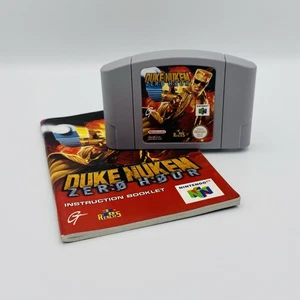 Duke Nukem: Zero Hour N64 PAL | Immaculate Cartridge & Very Good Manual | Tested - Picture 1 of 4